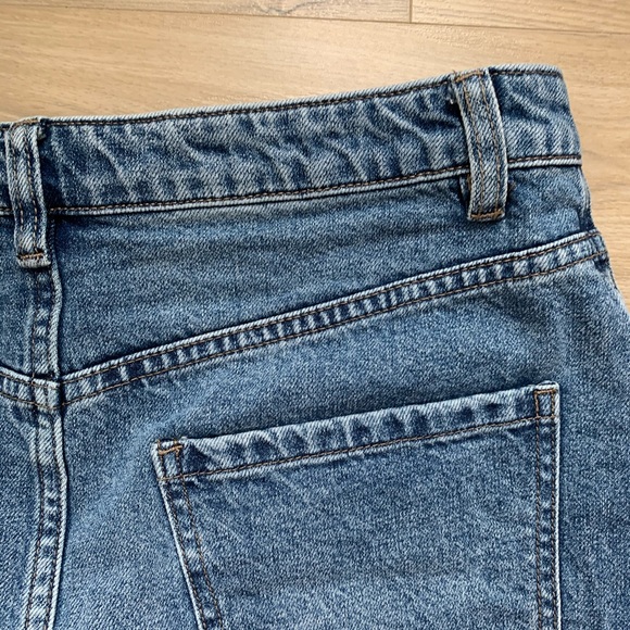 Free People zip it up denim skirt - Picture 6 of 9